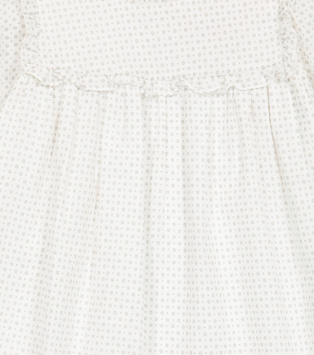 Bebé - vestido Teiki de algodón estampado | Bonpoint