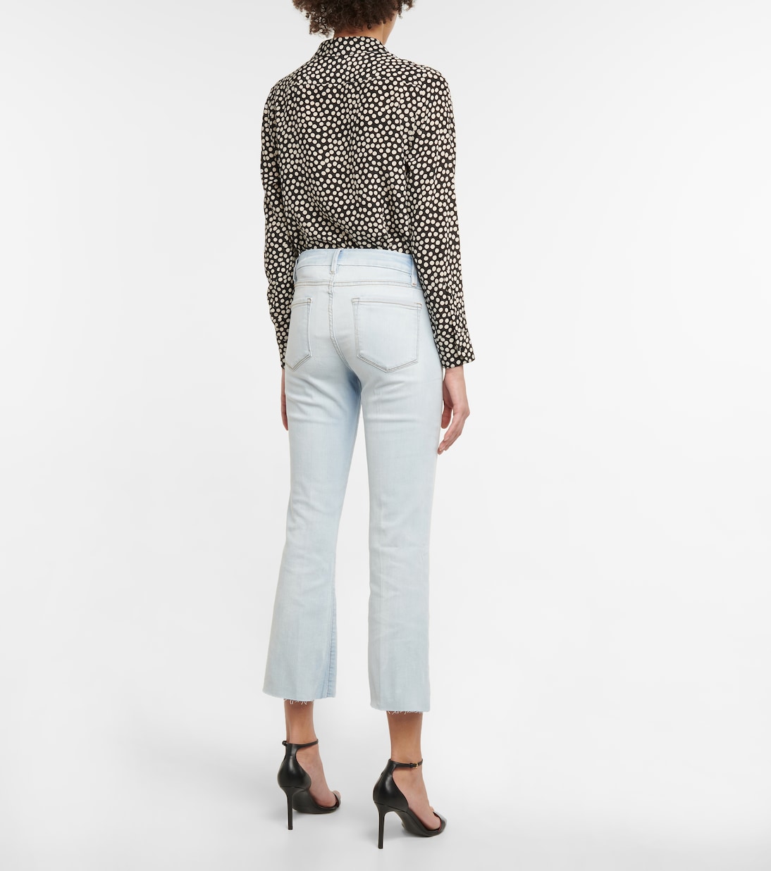 Jeans Le Crop Mini Boot a vita media | Frame