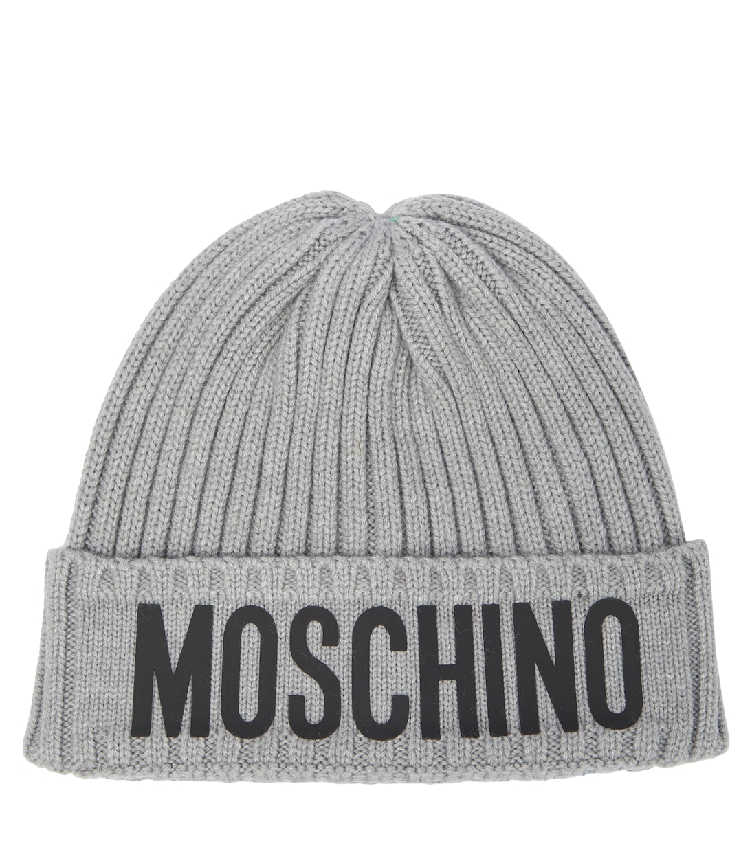 Gorro en mezcla de lana con logo | Moschino Kids