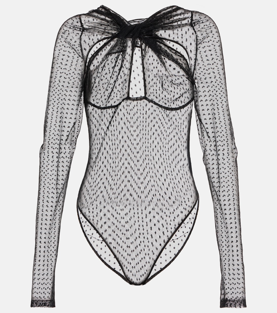 Point d'esprit bodysuit | Coperni