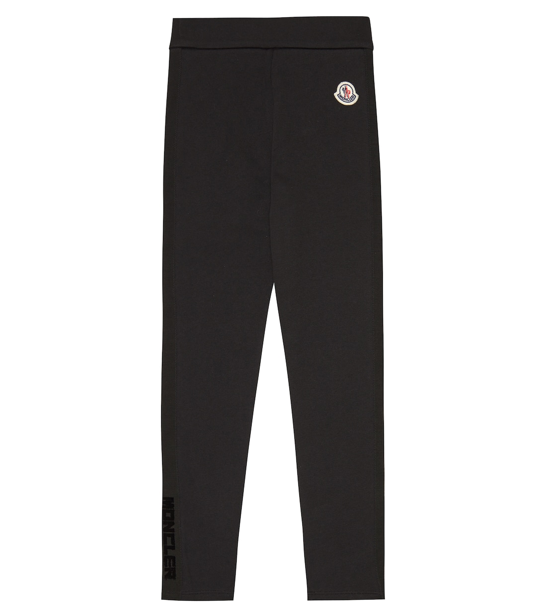 High-Rise Leggings aus Baumwoll-Jersey | Moncler Enfant