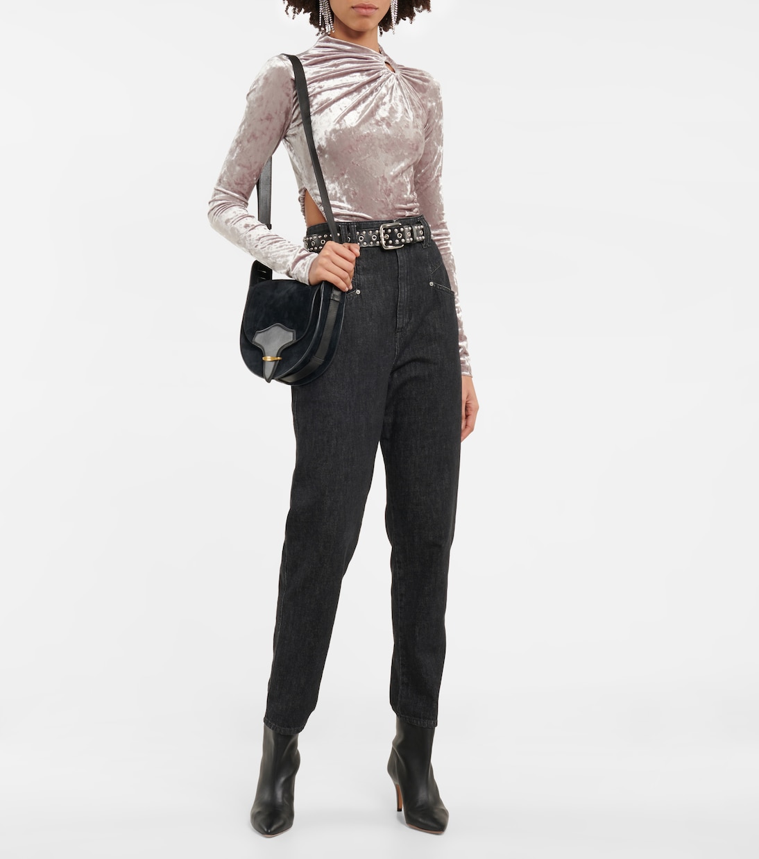 Goldano cutout velvet bodysuit | Isabel Marant