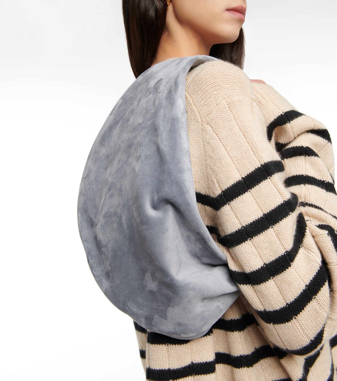 Sac Olivia Medium en daim | Khaite