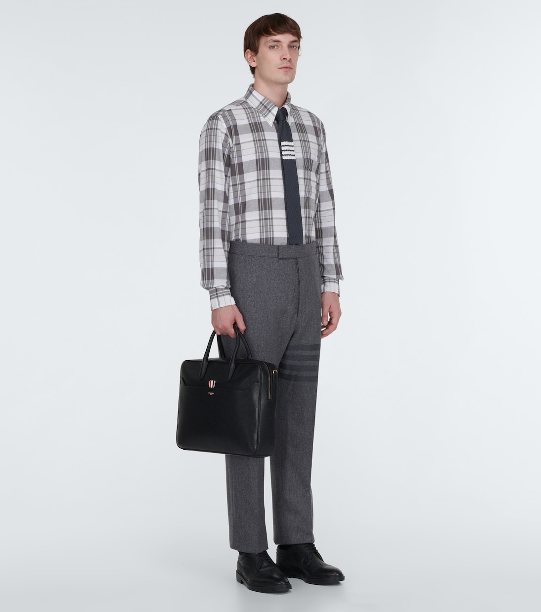 Camicia 4-Bar in cotone | Thom Browne
