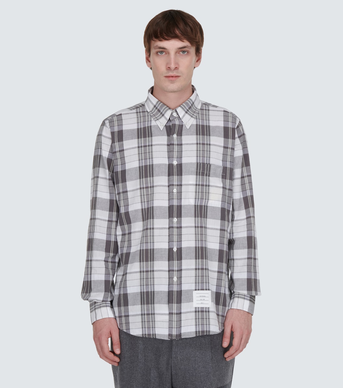 Camicia 4-Bar in cotone | Thom Browne
