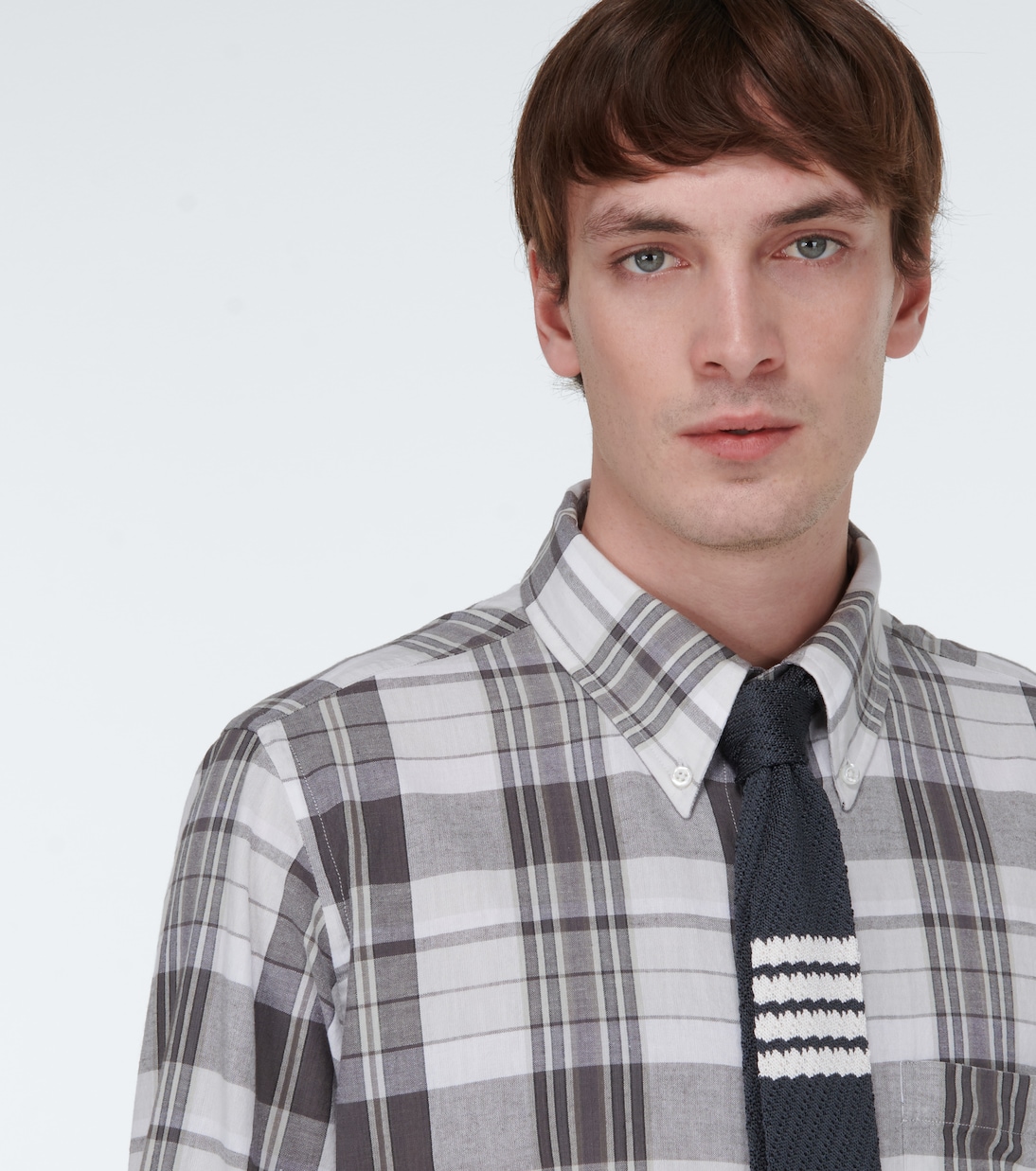 Camicia 4-Bar in cotone | Thom Browne
