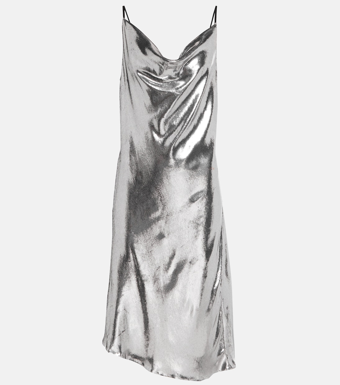 Alena metallic velvet slip dress | Petar Petrov