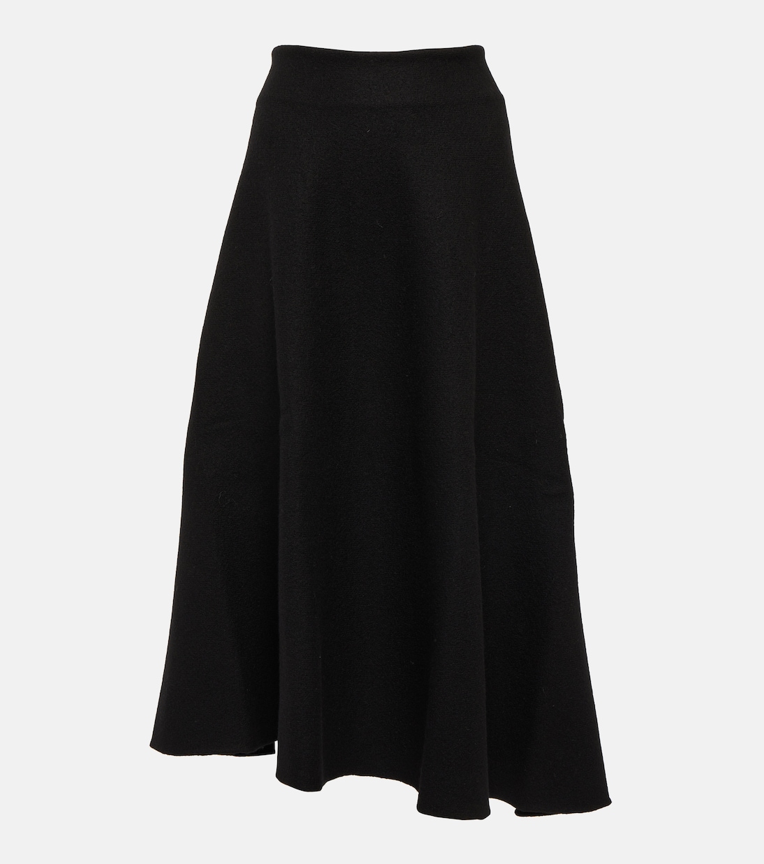 Jupe midi en laine vierge | Jil Sander