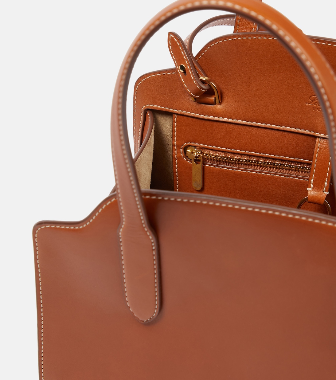 Cabas Sesia Medium en cuir | Loro Piana