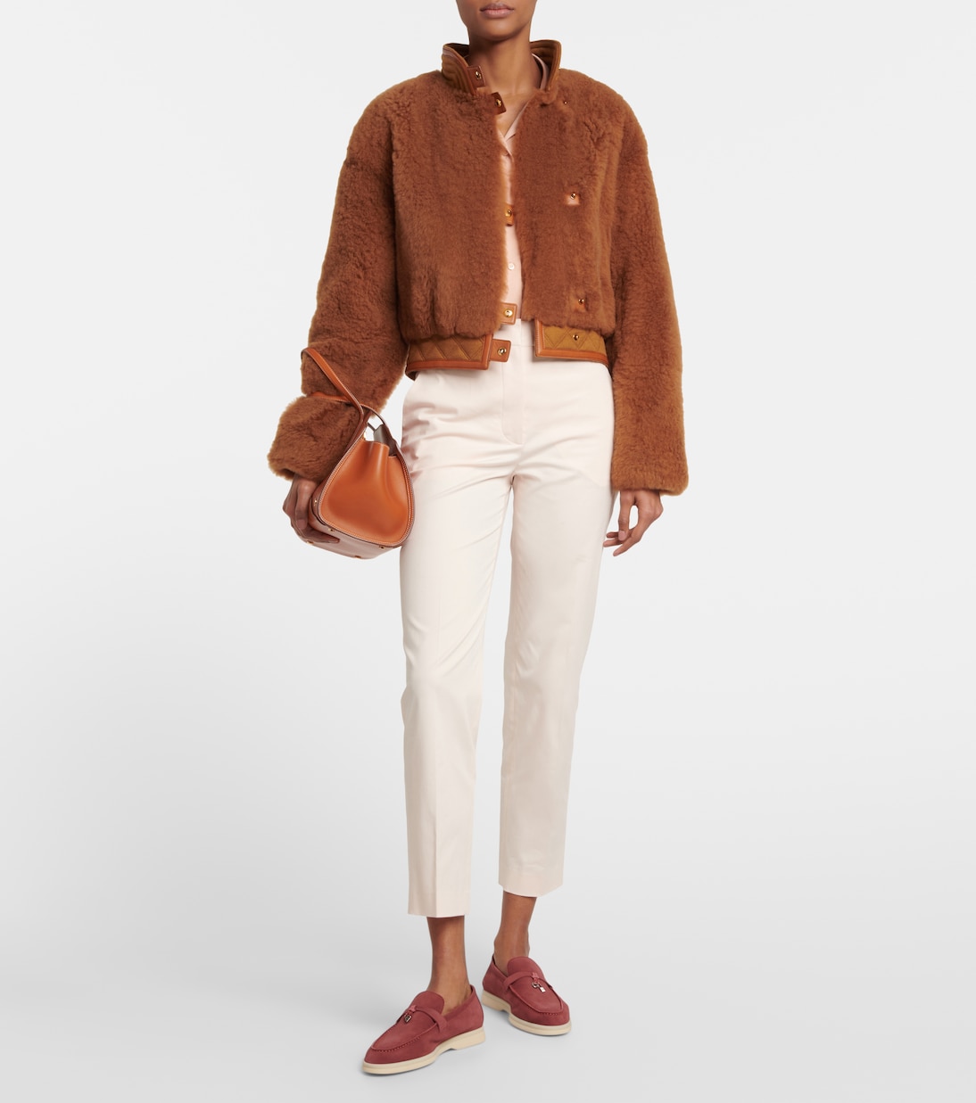 Cabas Sesia Medium en cuir | Loro Piana
