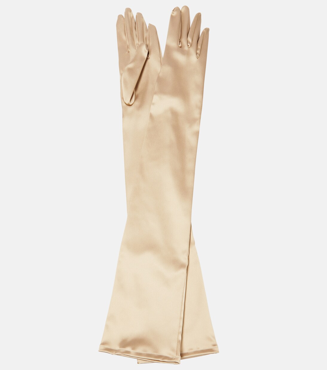 x Kim long satin gloves | Dolce&Gabbana