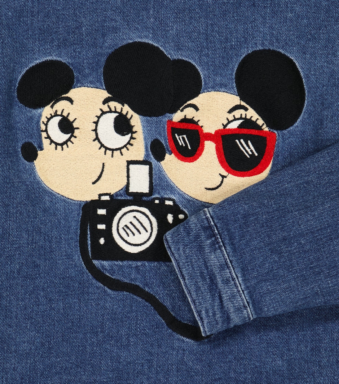 Ritzratz embroidered denim jacket | Mini Rodini