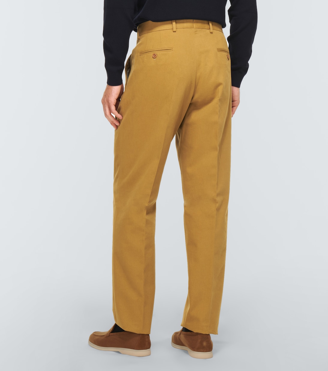 Pantaloni regular in cotone | Loro Piana