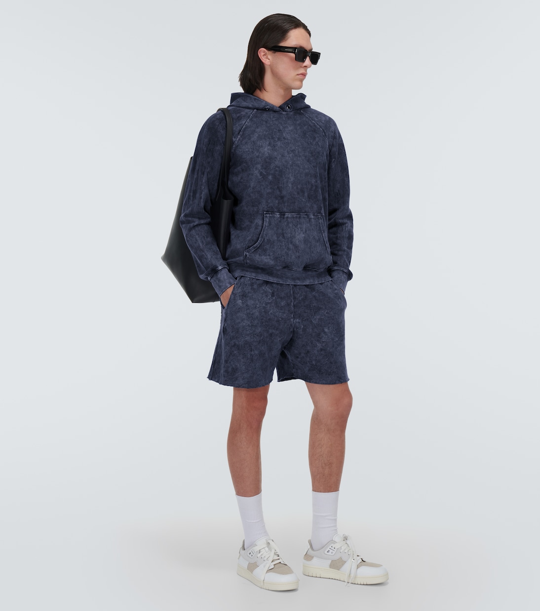 Felpa in cotone con cappuccio | Les Tien