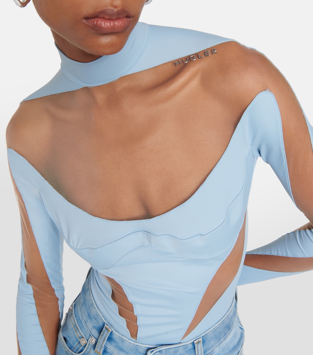 Body con paneles | Mugler