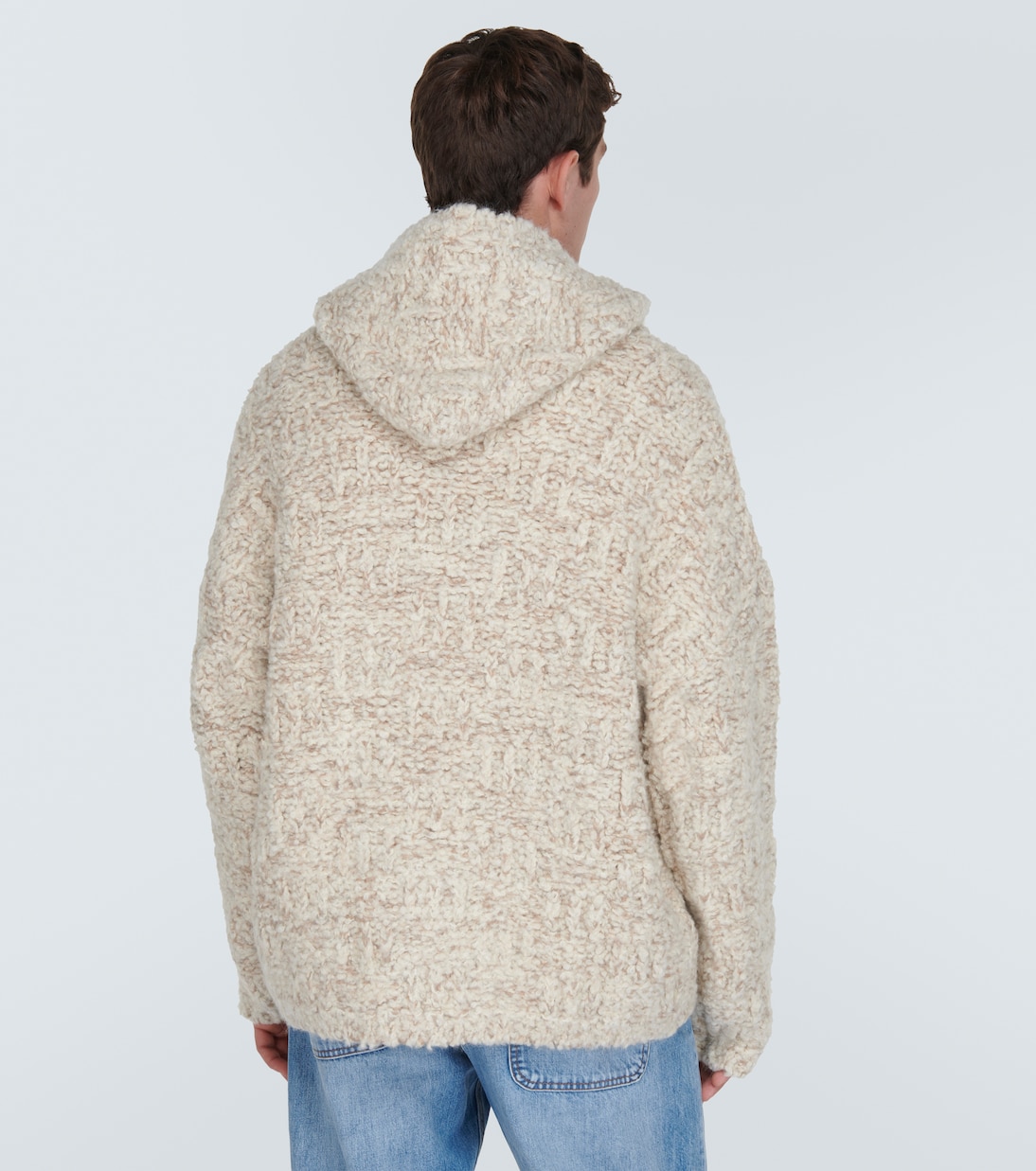 Felpa oversize in misto lana | ERL