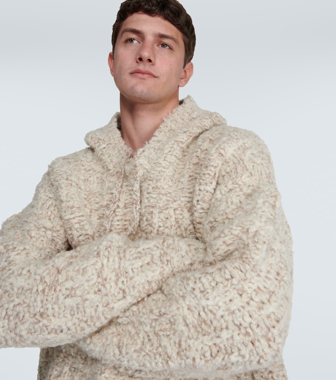Felpa oversize in misto lana | ERL