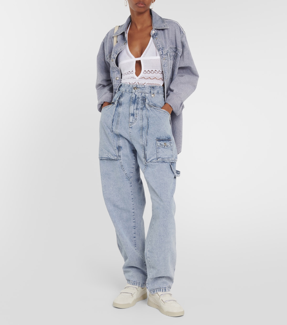 Baskets Oney High en daim | Isabel Marant