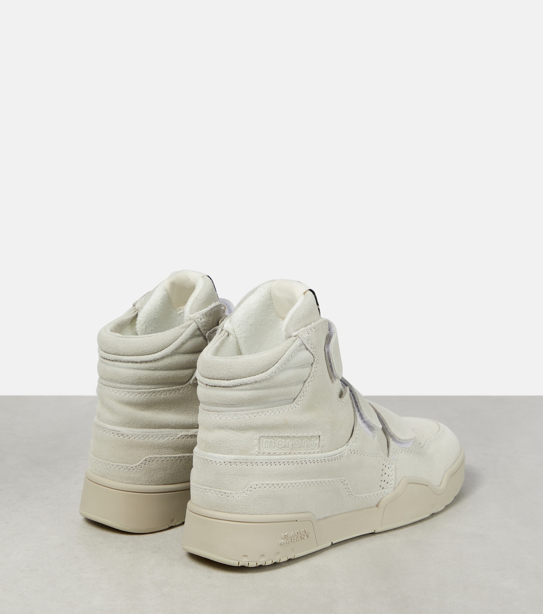 Oney High suede high top sneakers in white Isabel Marant Mytheresa