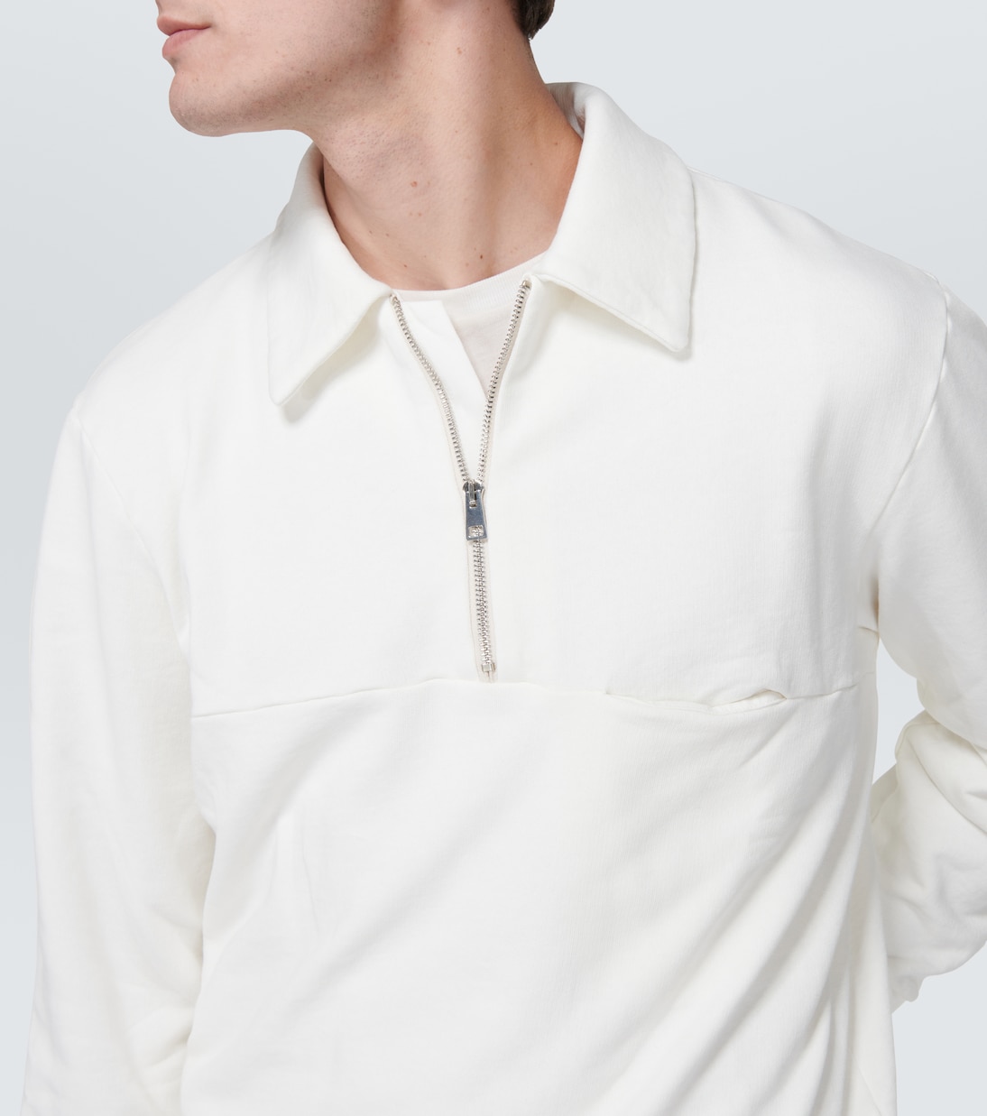 Cotton polo sweater | Winnie New York