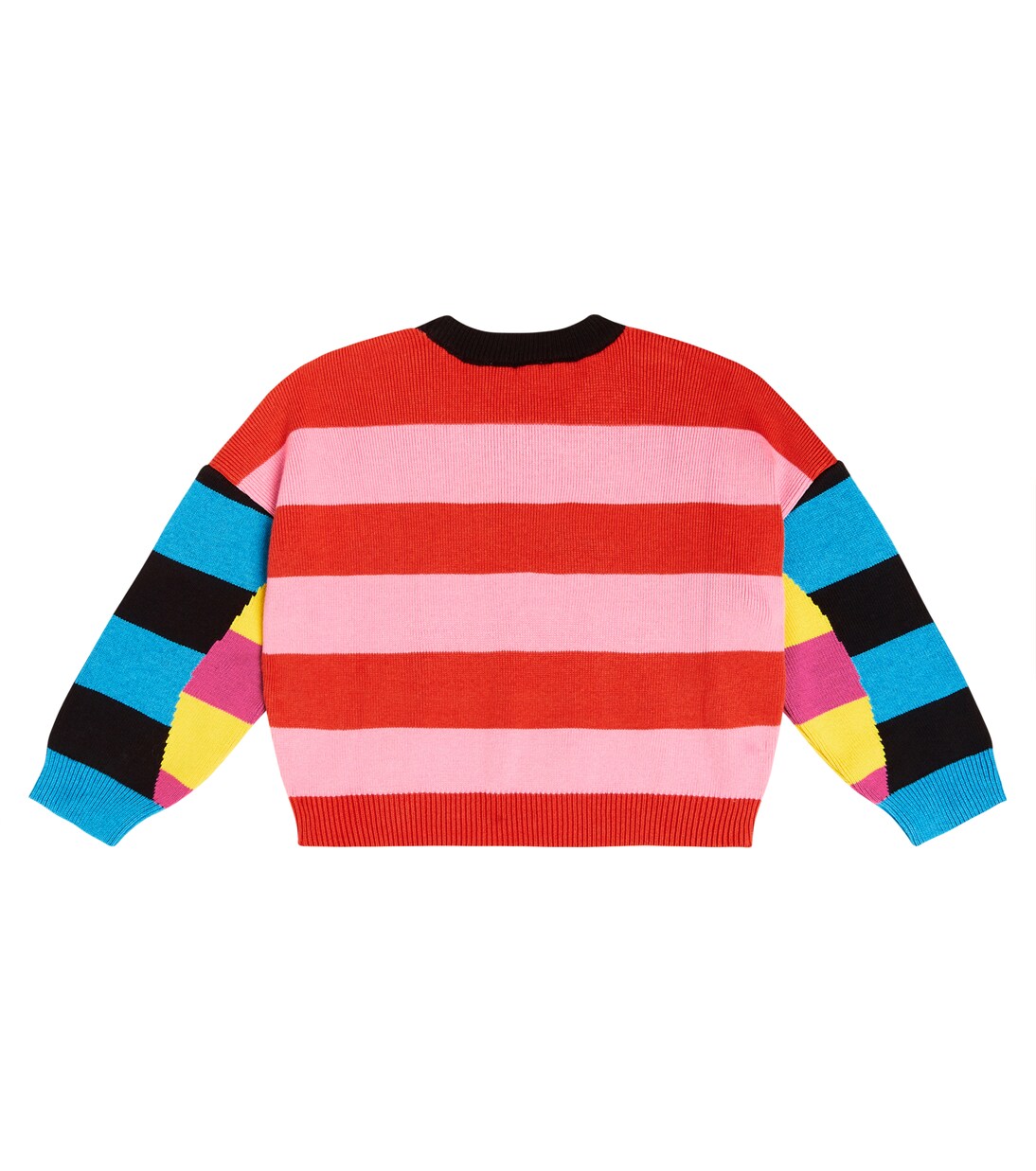 Jersey de algodón y lana a rayas | Stella McCartney Kids