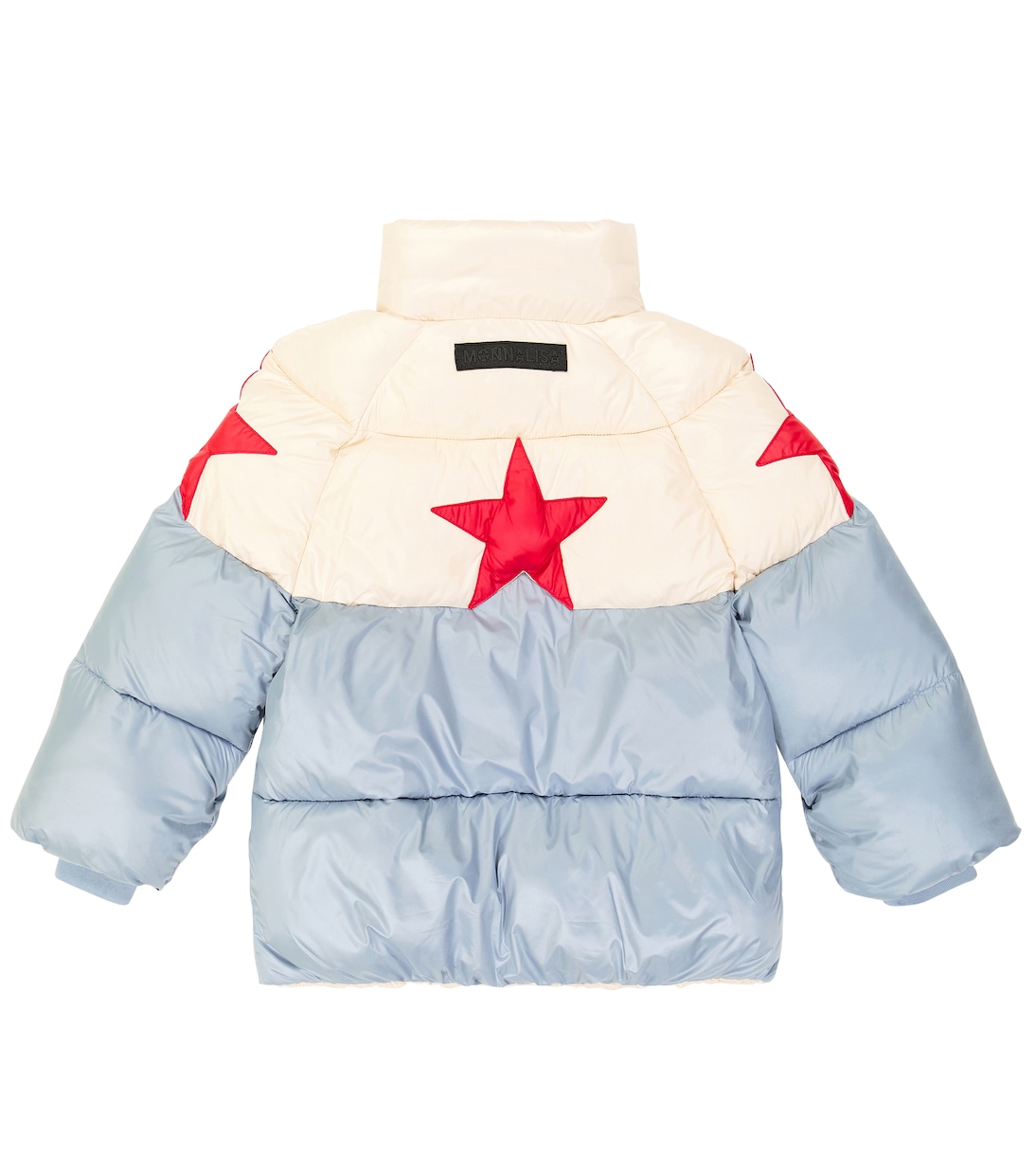Colorblocked puffer coat | Monnalisa