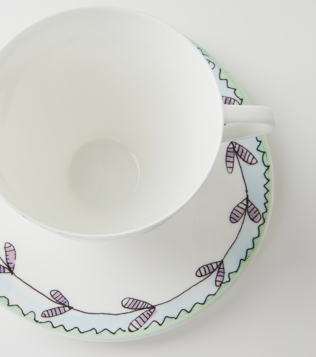 x Marni Blossom Milk set of 2 cappuccino cups and saucers | Serax