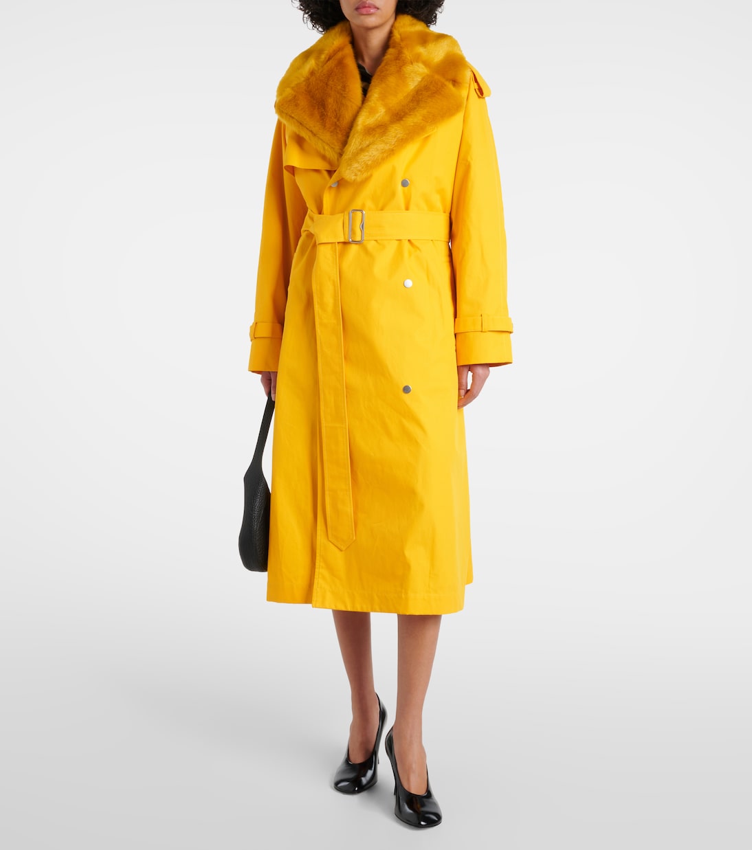Gabardina Kennington oversized de algodón | Burberry