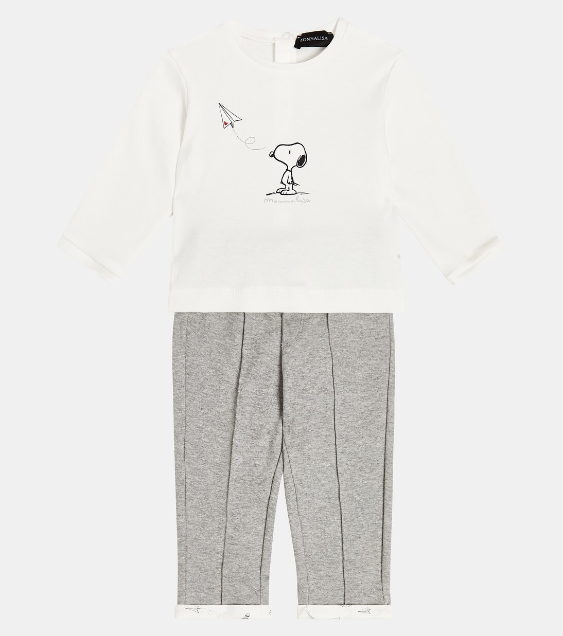Baby - Top e pantaloni in cotone | Monnalisa
