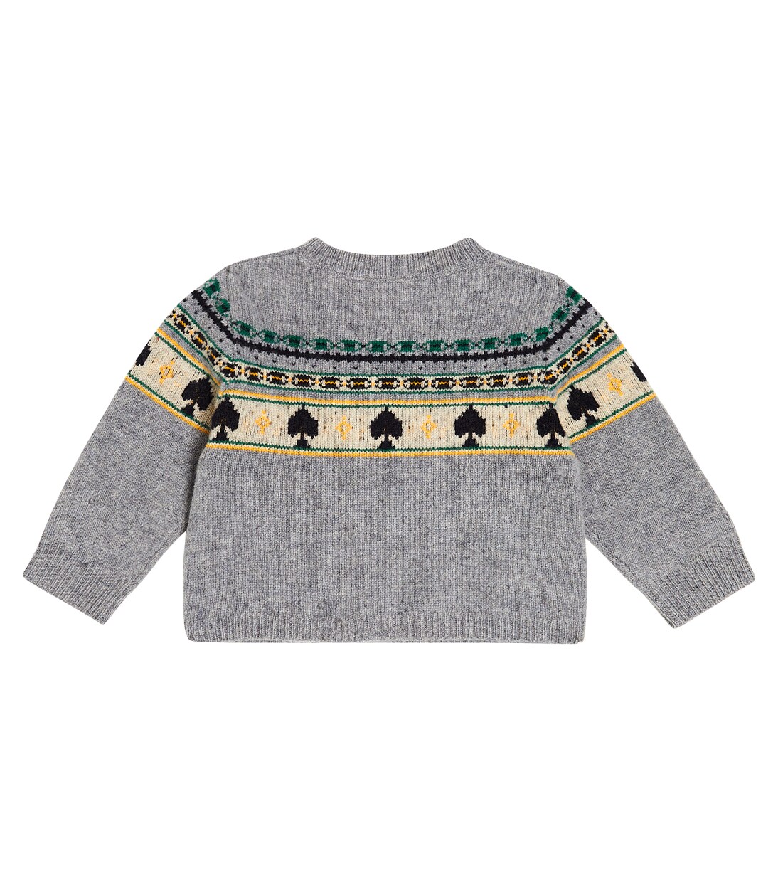 Cardigan Baby Tahiel in lana con motivi | Bonpoint