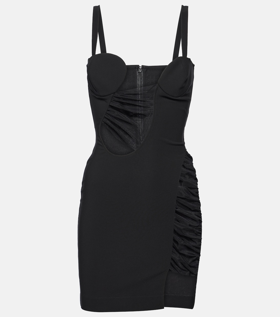 Cutout jersey minidress  | Nensi Dojaka