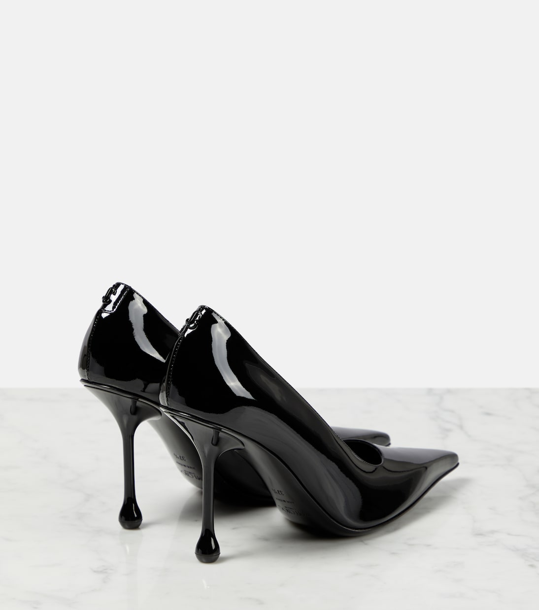 Escarpins Ixia 95 en cuir verni | Jimmy Choo