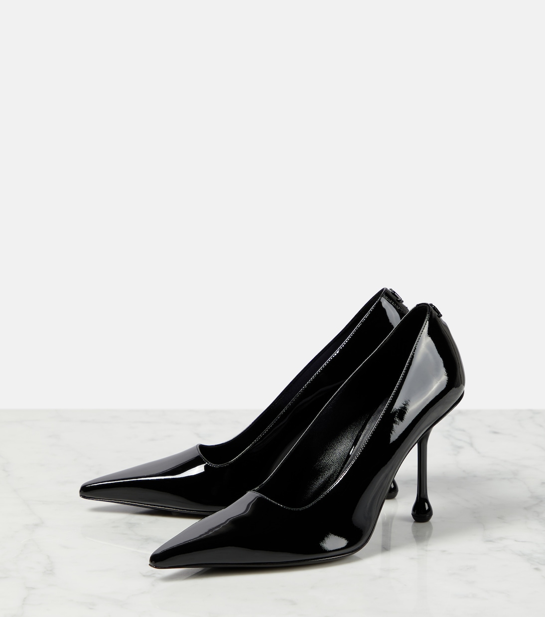 Escarpins Ixia 95 en cuir verni | Jimmy Choo