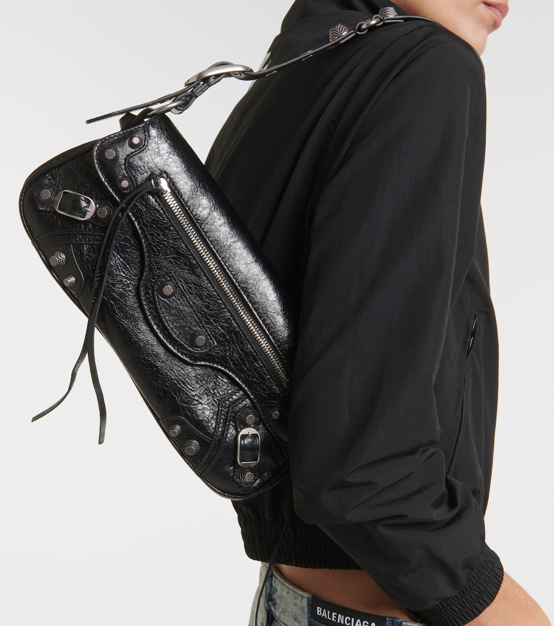 Schultertasche Le Cagole Small aus Leder | Balenciaga