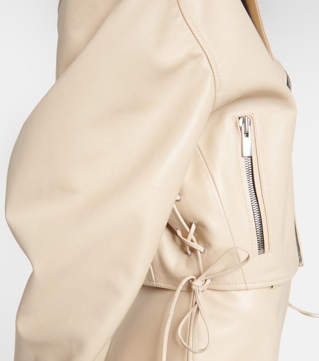 Veste raccourcie en cuir | Magda Butrym