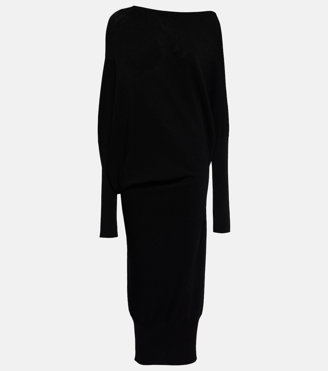 Vestido de jersey drapeado | Wolford
