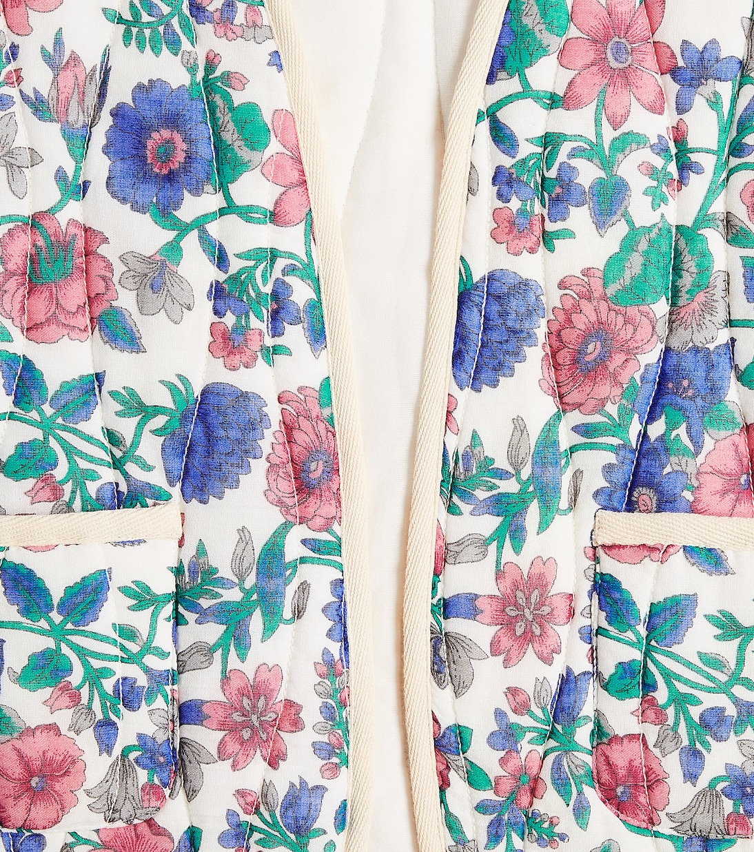 Chaleco Andres de algodón floral | Louise Misha