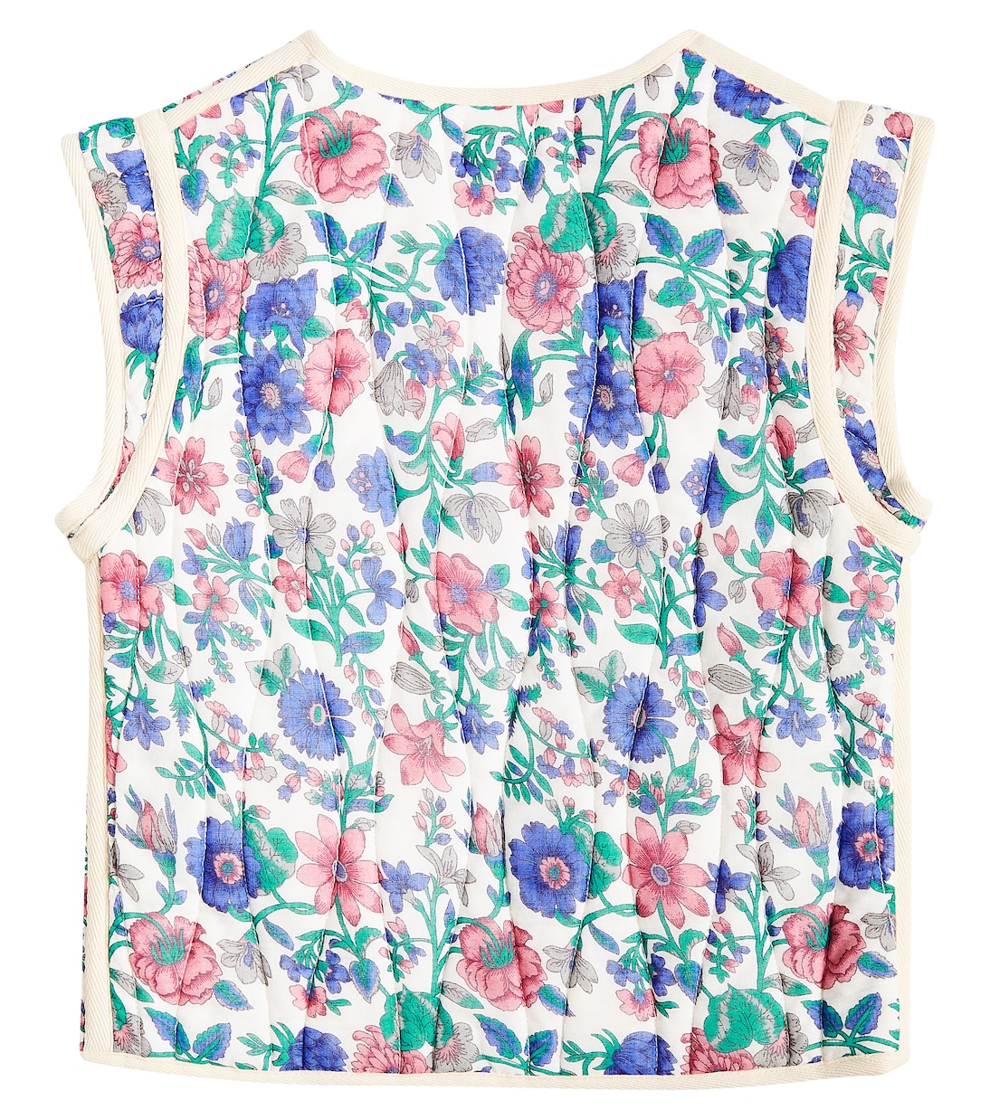 Chaleco Andres de algodón floral | Louise Misha