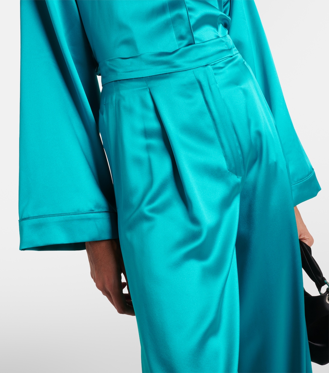 Pantalon ample Elegante Fiesta en soie | Max Mara