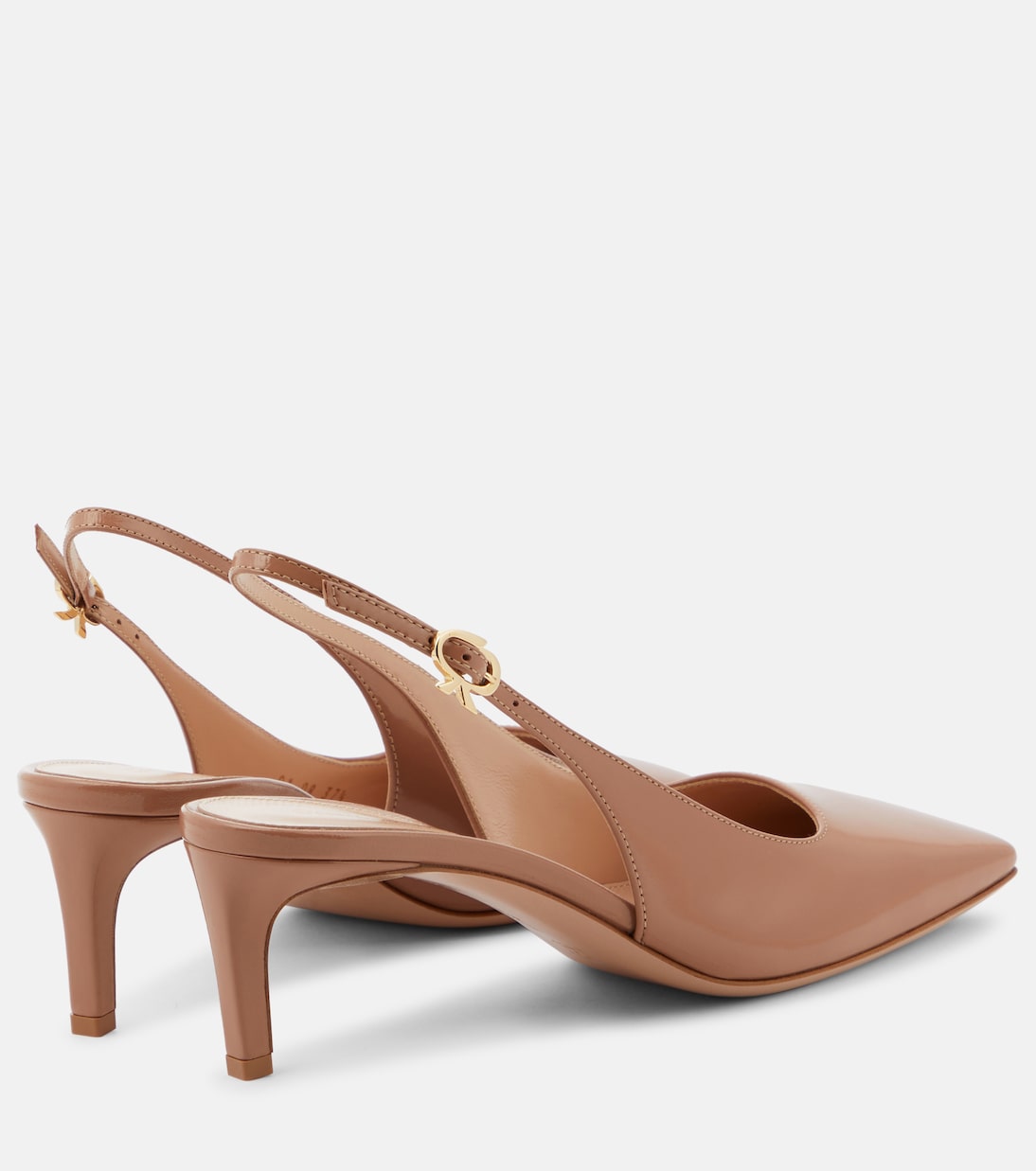 Patent leather slingback pumps | Gianvito Rossi