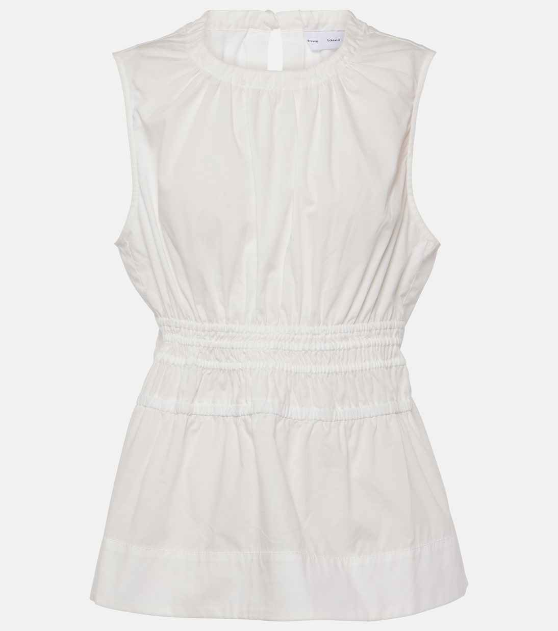 Top White Label Birdie en coton | Proenza Schouler