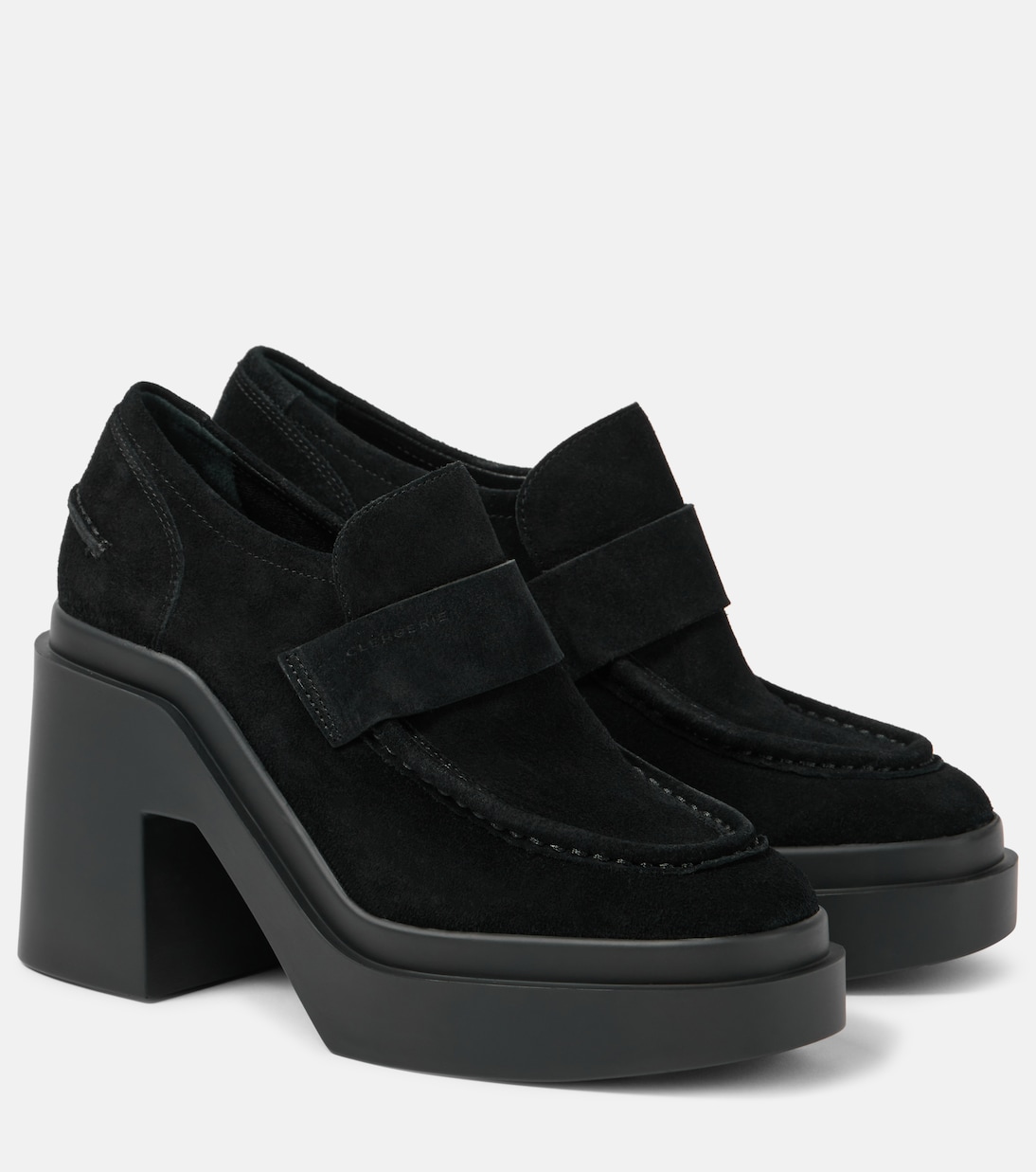 Loafer-Pumps Netta aus Veloursleder | Clergerie