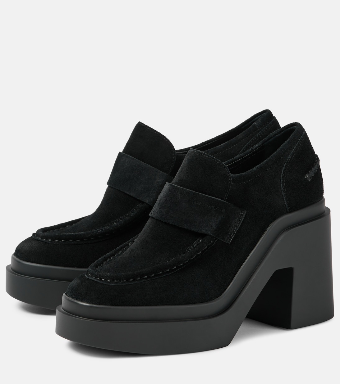 Loafer-Pumps Netta aus Veloursleder | Clergerie