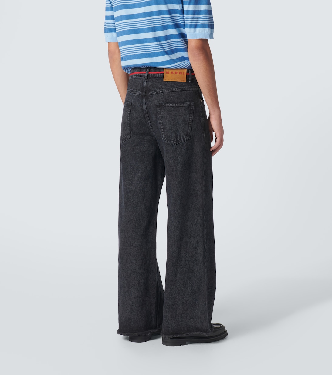 Jeans anchos de tiro bajo | Marni