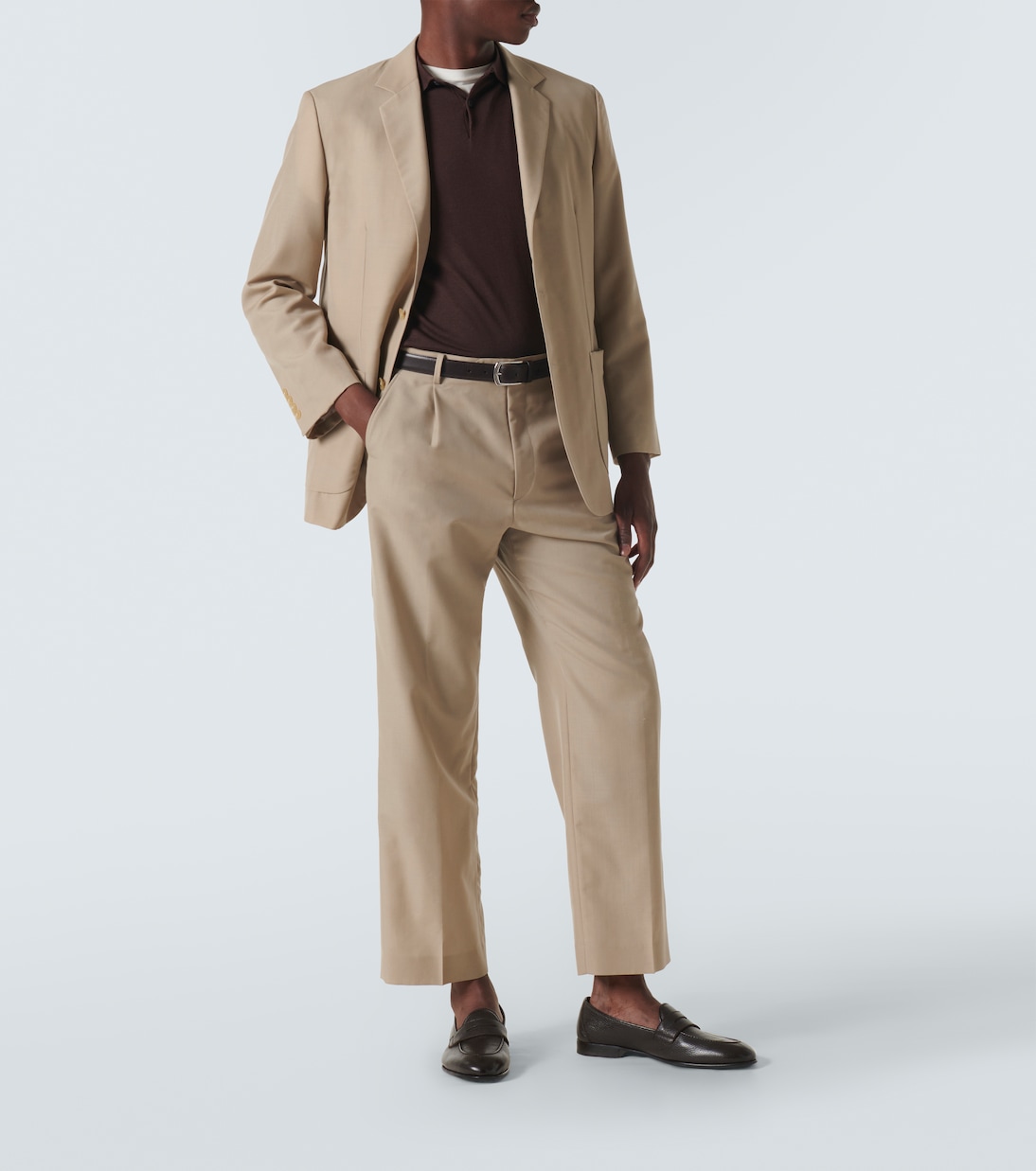 Mocasines de piel granulada | Brioni