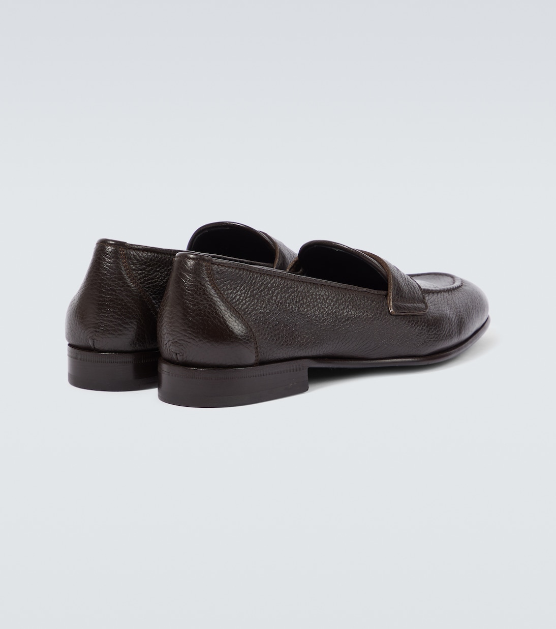 Mocasines de piel granulada | Brioni