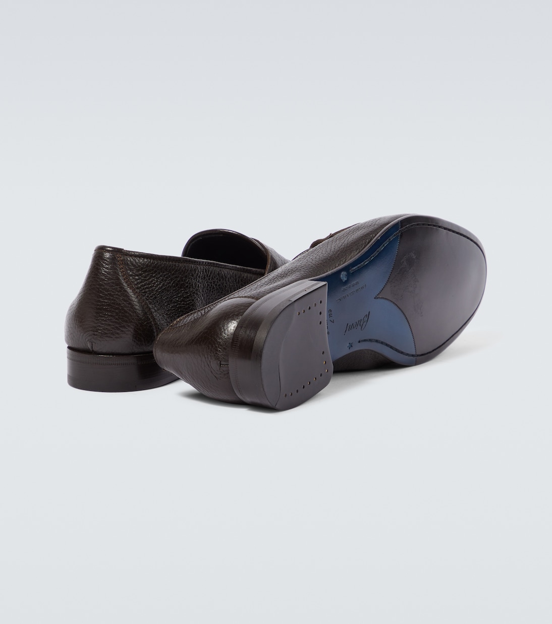 Mocasines de piel granulada | Brioni