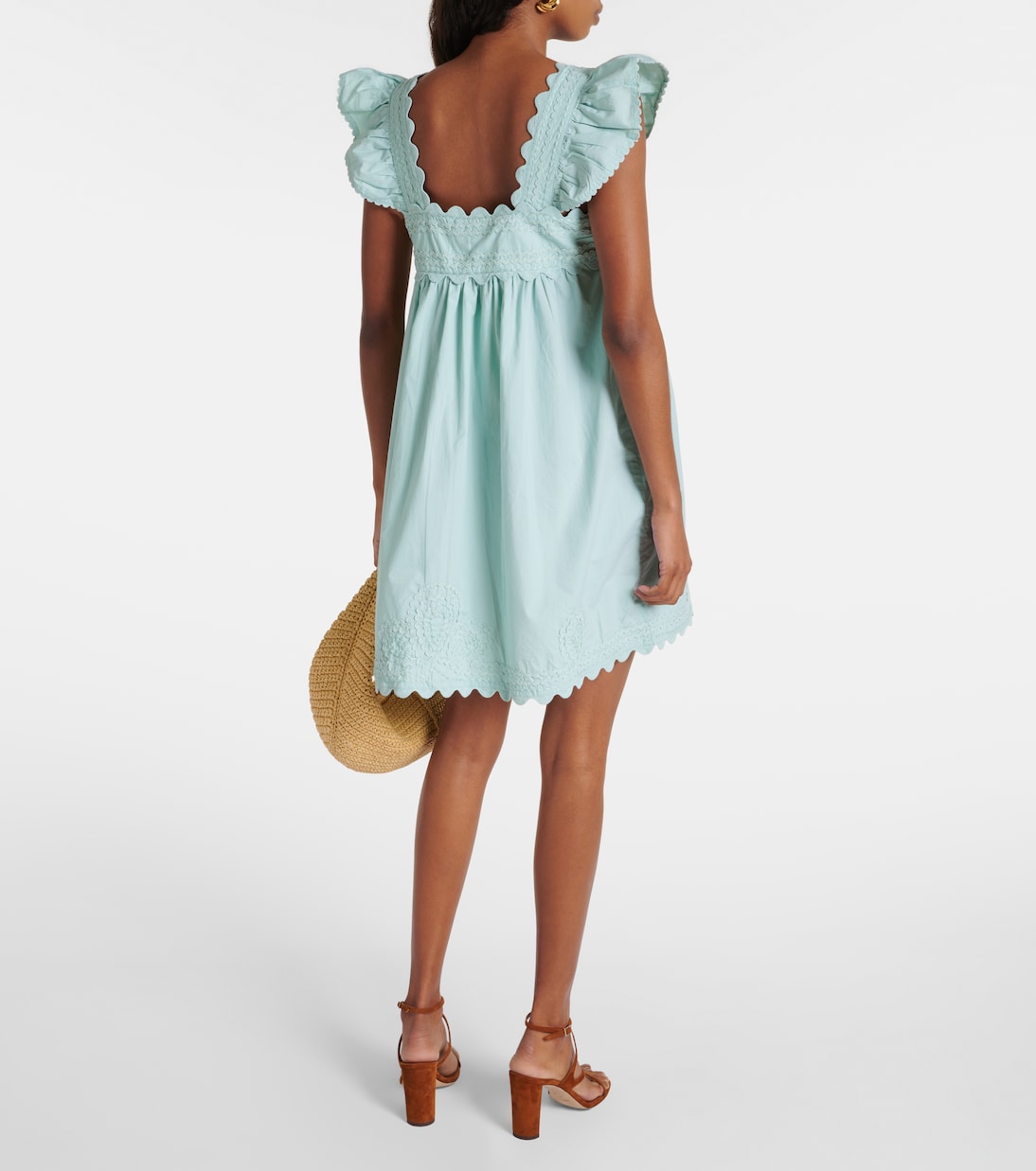 Cotton minidress | Juliet Dunn