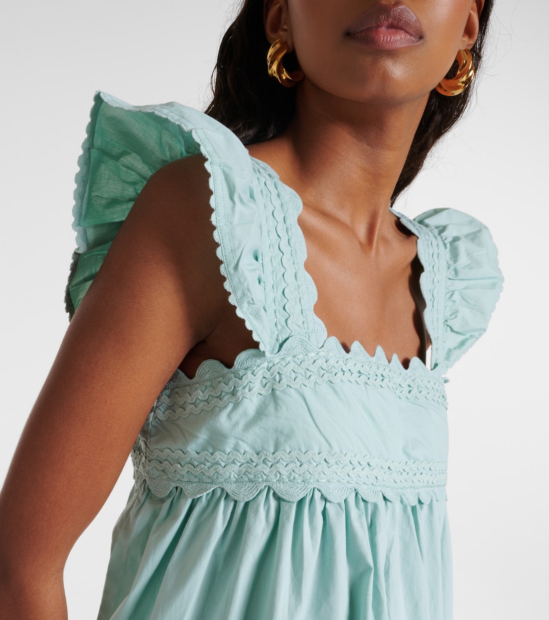 Cotton minidress | Juliet Dunn