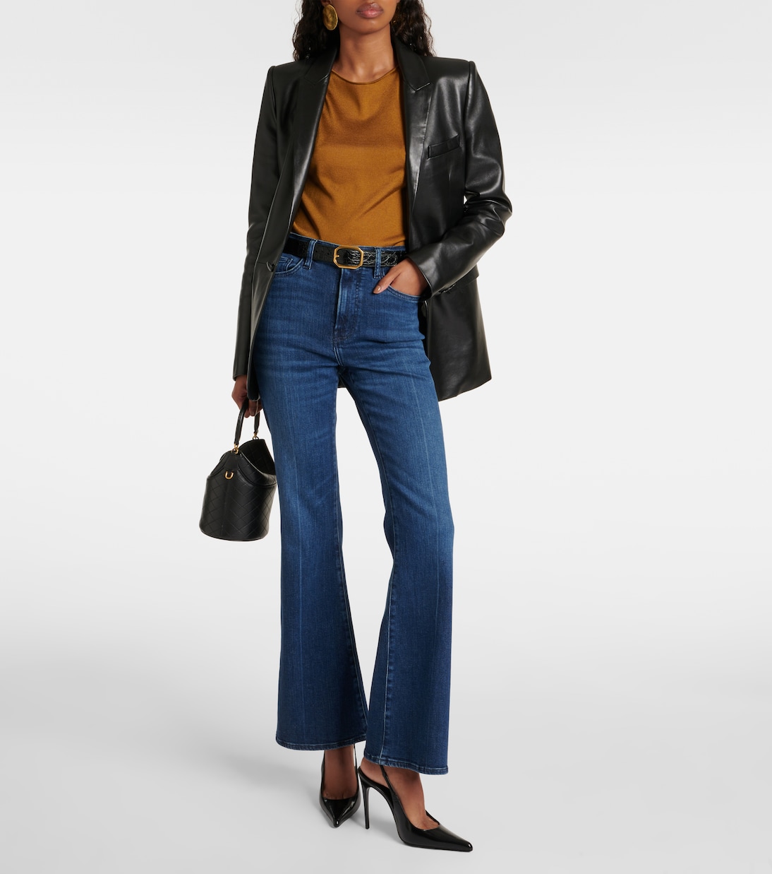 High-Rise Flared Jeans Le Easy Flare | Frame
